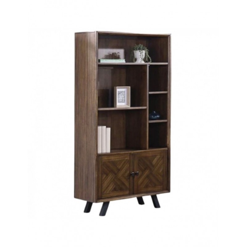 AM Nevada Large Bookcase 2 Door